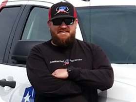 Justin Powell, owner of American Pure Pool Service and Repair